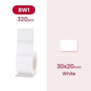 NIIMBOT Label for B21 / B1s 30 x 20 mm, 320 pcs / White 