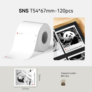 NIIMBOT Label Stickers / B21-Pro / Instagram – 54x67mm / 120 pcs