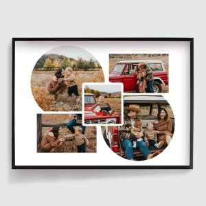 Personalised Poster -   Family Joy - 5 Photos
