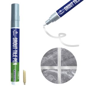 Grout Pen for Tiles / Silver