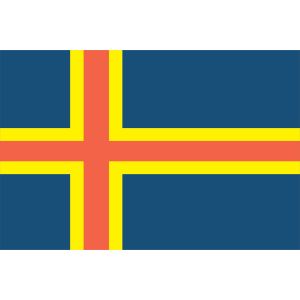 Åland Islands Flag - Sticker